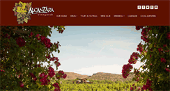 Desktop Screenshot of alcantaravineyard.com